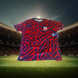 NWT Game Of The World Mens Size L Team USA Soccer Football jersey USMNT USWNT